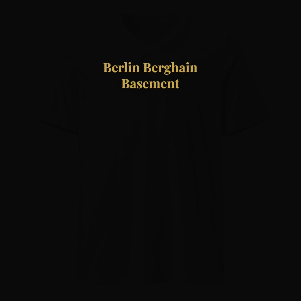 Berlin Berghain Basement - Satirical Old Money T-Shirt by Boogie Threads Co