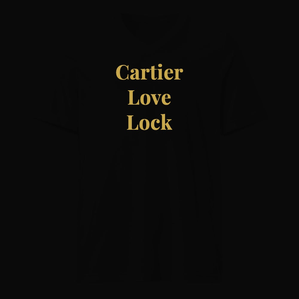 Cartier Love Lock - Satirical Old Money T-Shirt by Boogie Threads Co