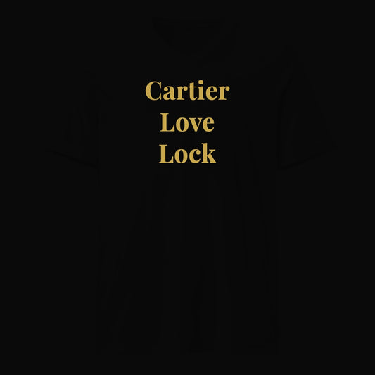 Cartier Love Lock - Satirical Old Money T-Shirt by Boogie Threads Co