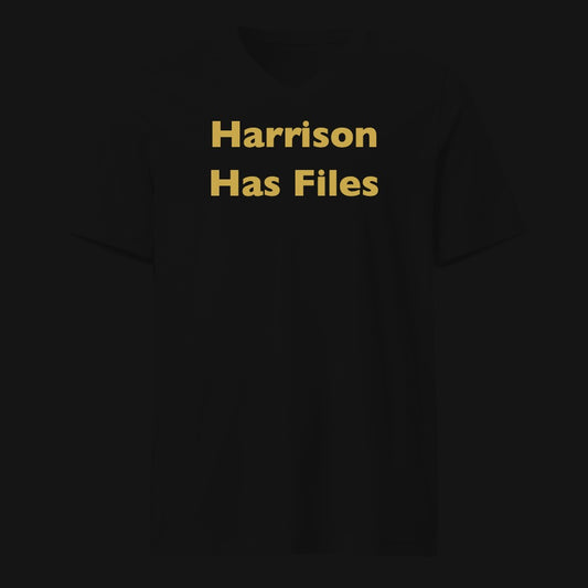 Harrison Has Files