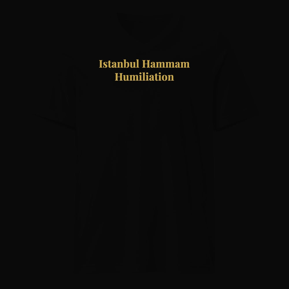 Istanbul Hammam Humiliation - Satirical Old Money T-Shirt by Boogie Threads Co