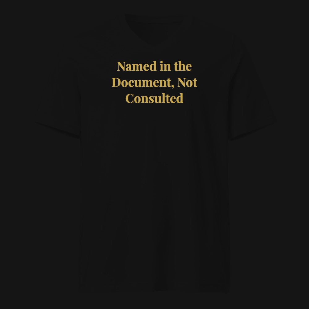 Named in the Document, Not Consulted