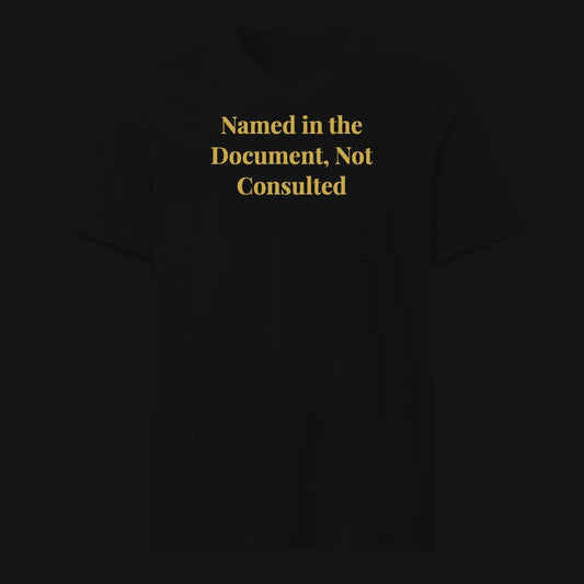 Named in the Document, Not Consulted