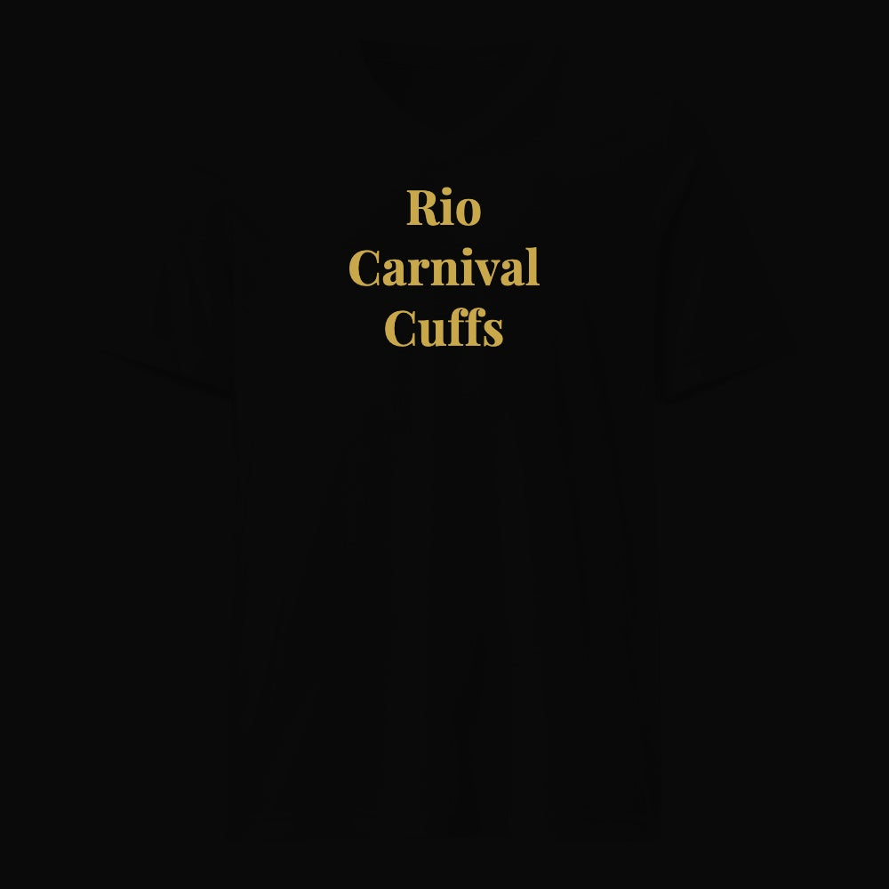 Rio Carnival Cuffs - Satirical Old Money T-Shirt by Boogie Threads Co