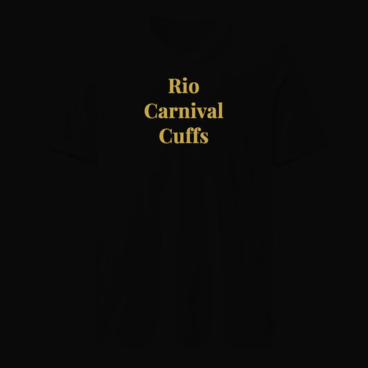 Rio Carnival Cuffs - Satirical Old Money T-Shirt by Boogie Threads Co