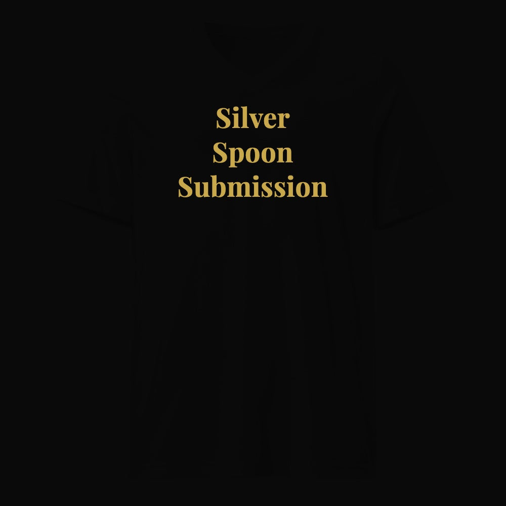 Silver Spoon Submission - Satirical Old Money T-Shirt by Boogie Threads Co