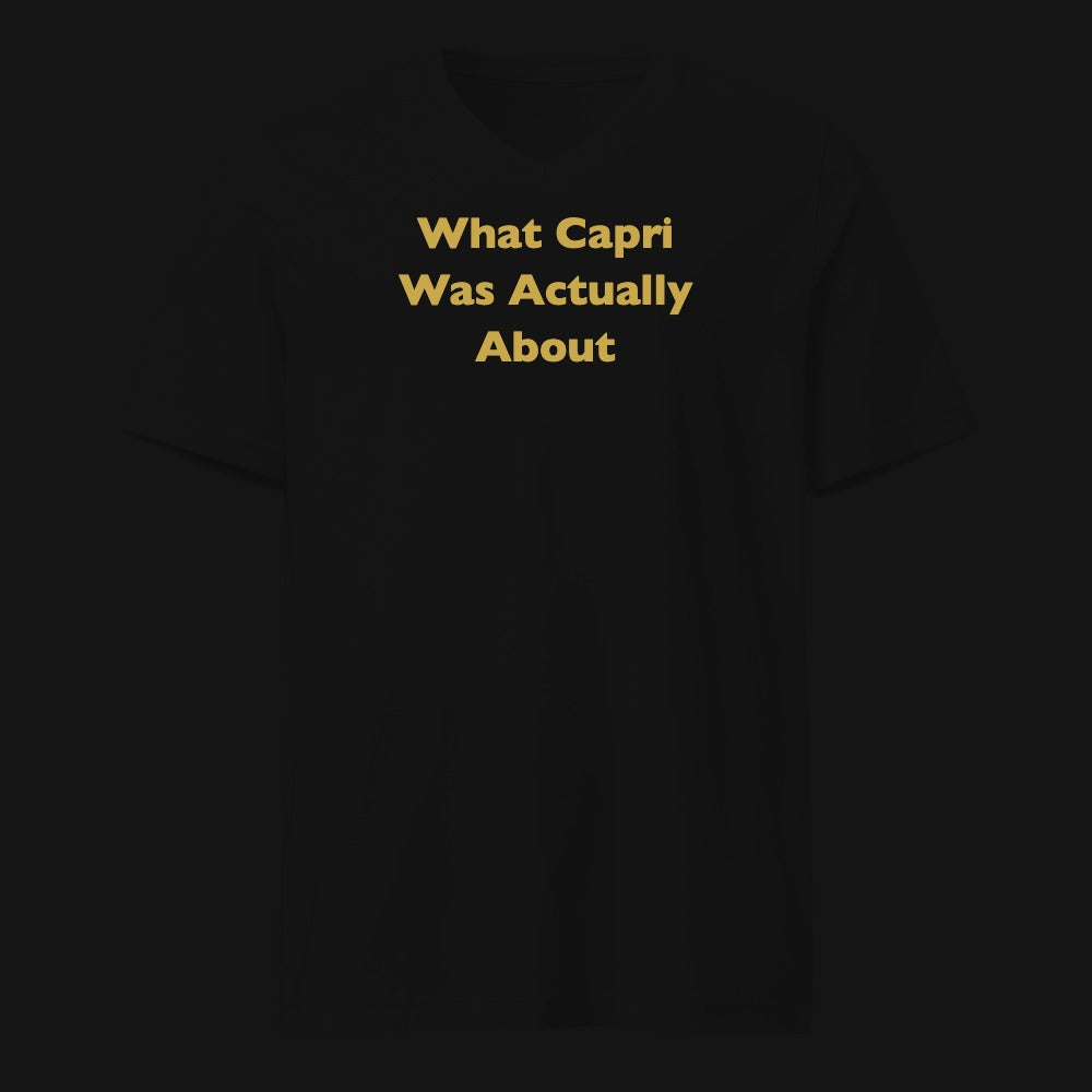 What Capri Was Actually About